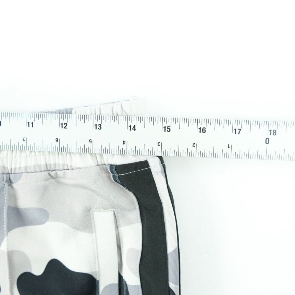 Standard Issue Straight Leg 32x34 Center Pleat Camo Black Gray Sz. M Sweatpants - Picture 4 of 6